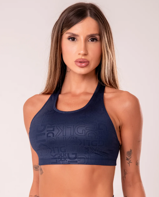 Top OTTO Treino Feminino Azul