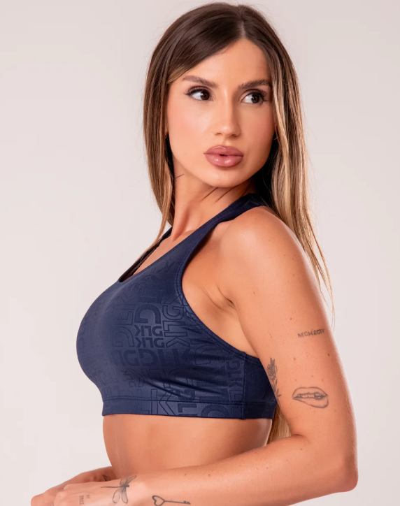 Top OTTO Treino Feminino Azul