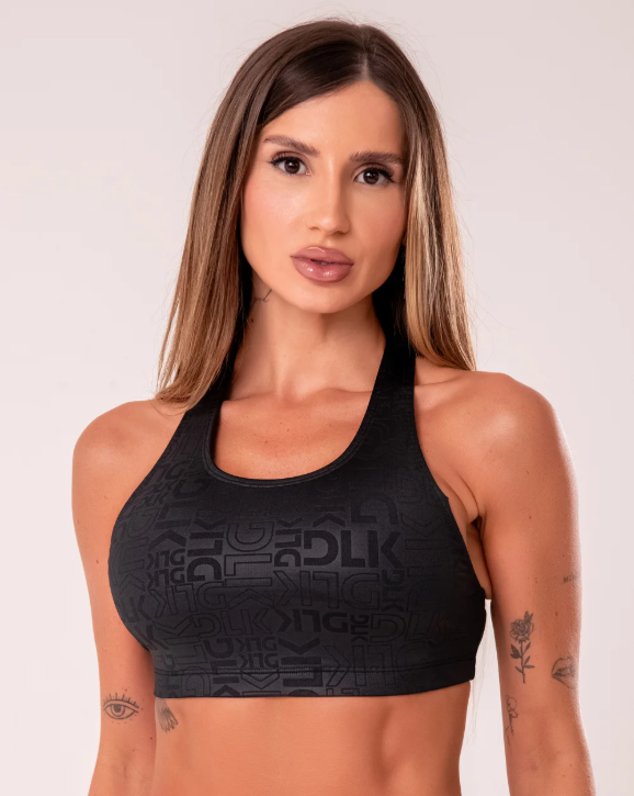 Top OTTO Treino Feminino Preto