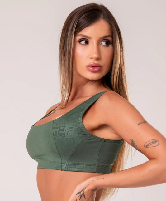 Top OTTO Treino Feminino Verde